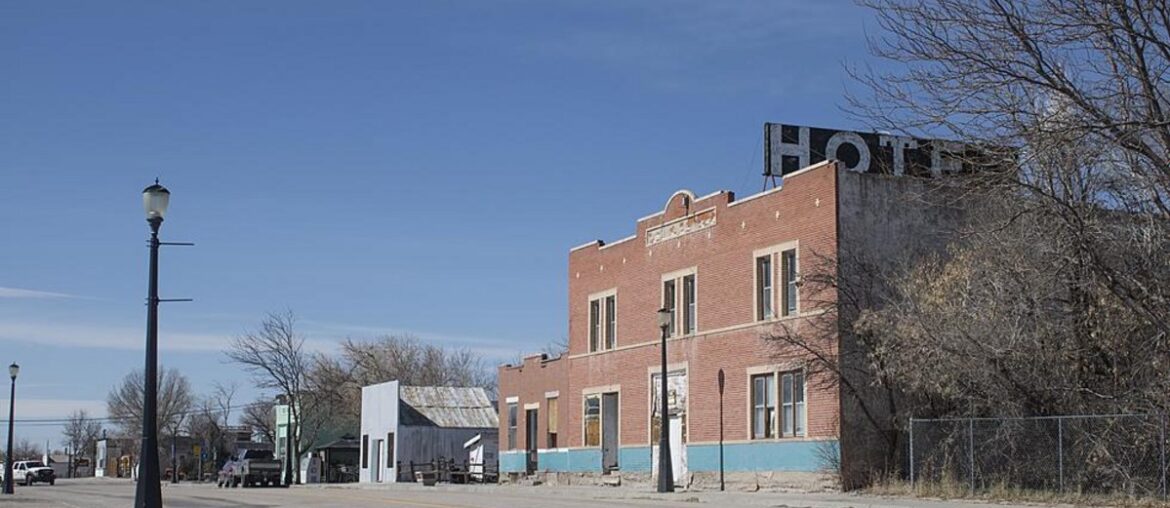 Why A Burned Wyoming Restaurant Appeared During A Snowstorm
