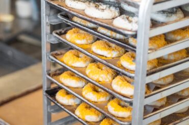 Bagels at Spielman, later at Ricky
