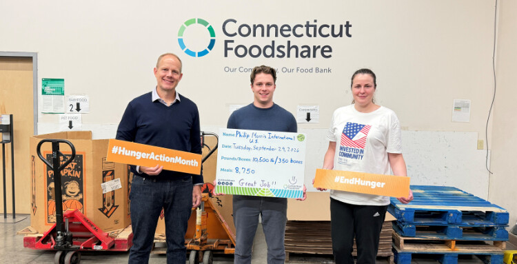 PMI Partners with Connecticut Foodshare