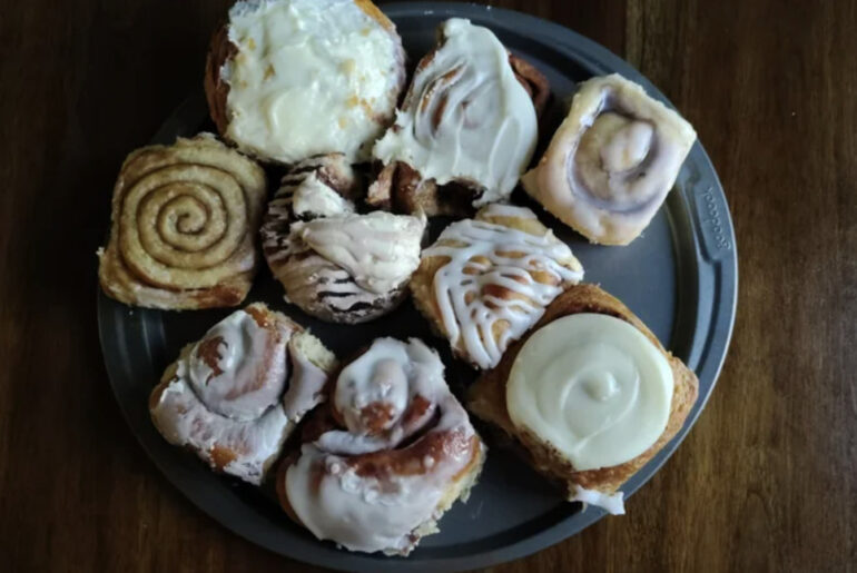The Best Grocery Store Bakery Cinnamon Roll On Shelves Right Now Has Ultra-Creamy Frosting