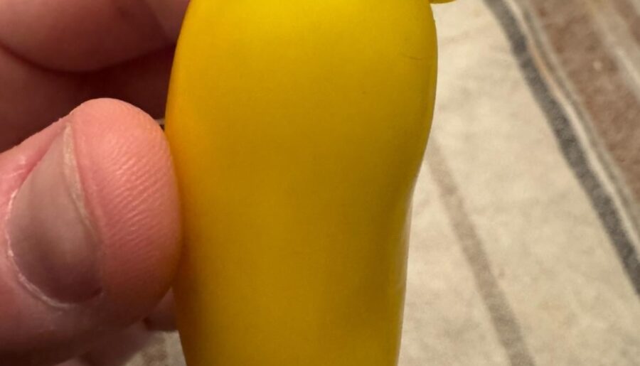 My pepper has horns