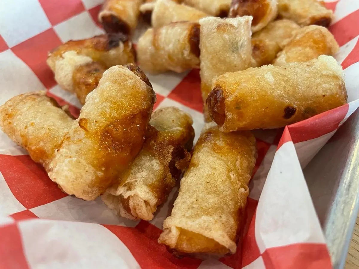 Mini Eggrolls at Saigon House.